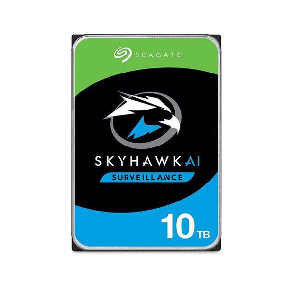 Seagate SkyHawk AI 10TB 7200RPM Surveillance HDD - ST10000VE001
