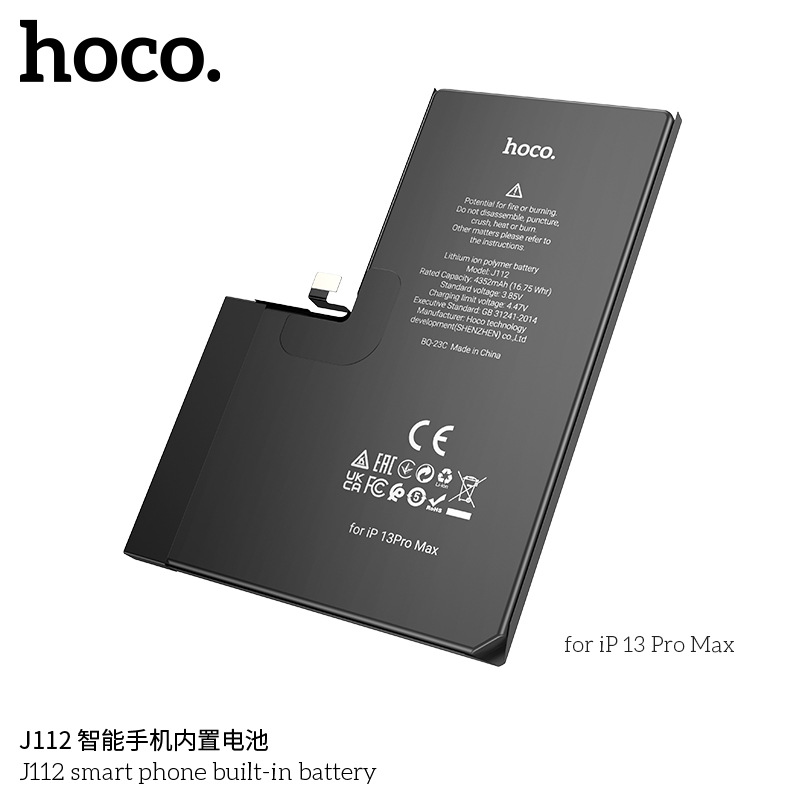 Hoco J112 smart phone built-in battery for iPhone 13 Pro Max