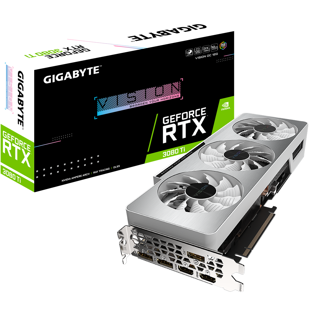 Gigabyte GeForce GV-N308TVISION OC-12GD Graphics Card
