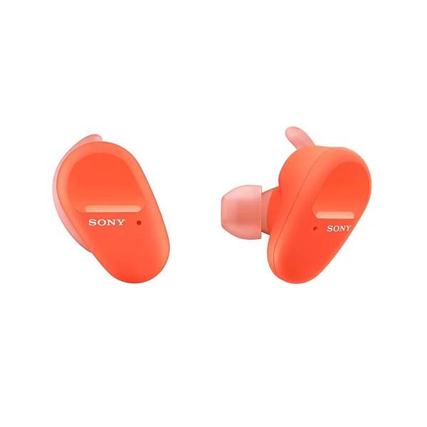 Sony WF-SP800N Wireless Noise Cancelling Headphones for Sports - Orange