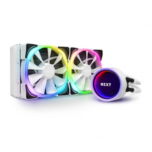 NZXT Kraken X53 RGB 240mm All-In-One Liquid CPU Cooler - White