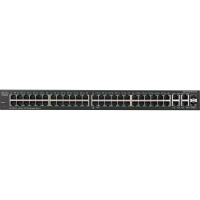 SRW248G4-K9 # Cisco SF300-48 48-Port 10 100 Managed Switch with Gigabit Uplinks