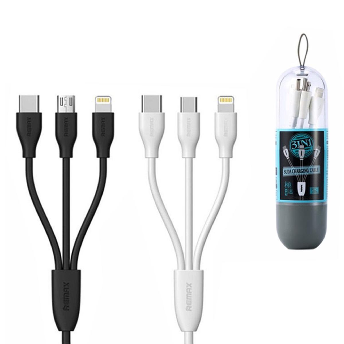 Remax RC-109TH 3 in 1 charging cable