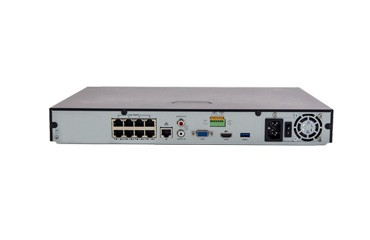 Uniview 8 Channel 2 HDDs NVR (NVR302-08E-P8)