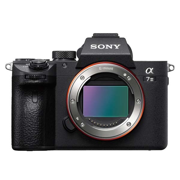 Sony Alpha 7 III Mirrorless Camera with 35mm Full Frame Image Sensor - Only Body