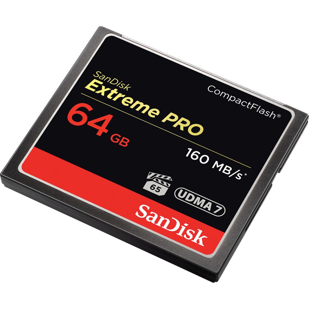 SanDisk Compact Flash Card 64 GB EXTREME PR