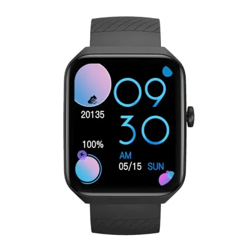 G-Tide S1 Lite Calling Smart Watch with SpO2 - Black