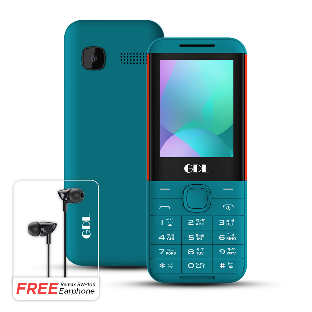 GDL G8 Dual Sim Phone (Free Remax RW 106 Earphone)