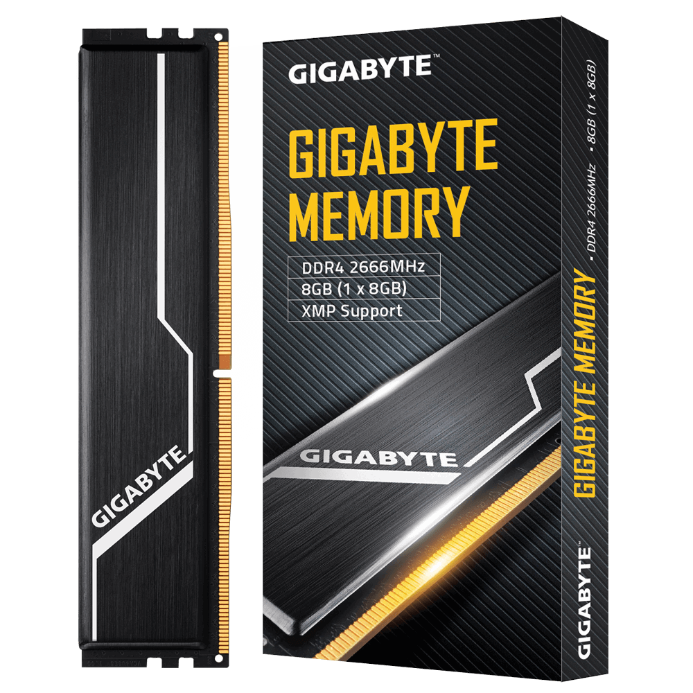 GIGABYTE GAMING Memory 8GB 2666MHz # GP-GR26C16S8K1HU408