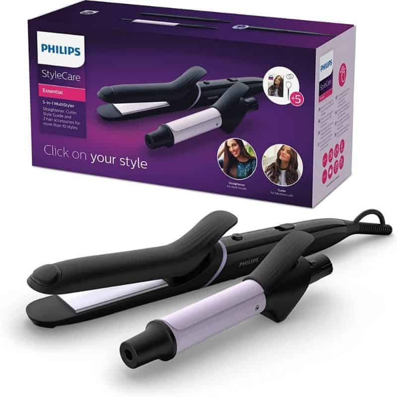 PHILIPS BHH811 2 in 1 Hair Straightener/Hair Curler