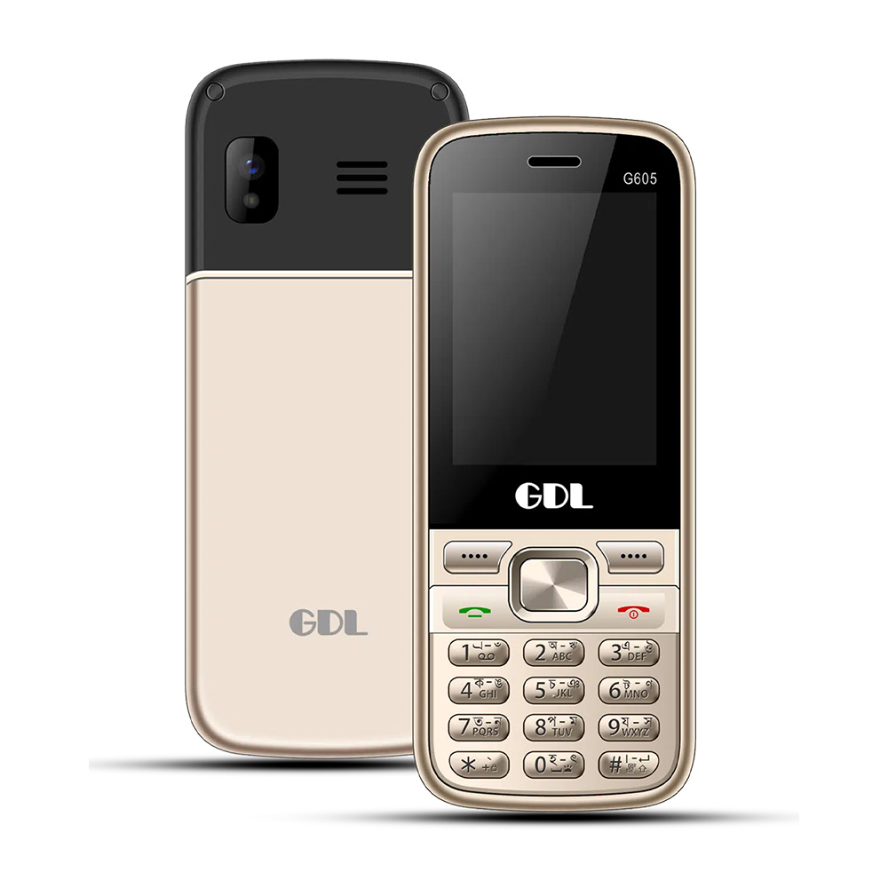 GDL G605 Dual Sim Phone (Free Remax RW 106 Earphone)