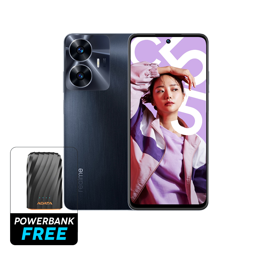 Realme C55 6GB 128GB Smart Phone (Free Adata 10000mAh Powerbank)
