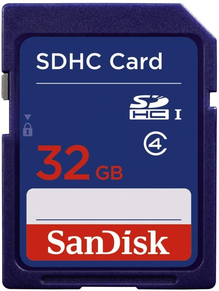 SDSDB-32G # SanDisk SD Card 32GB SDB C4, 3x5