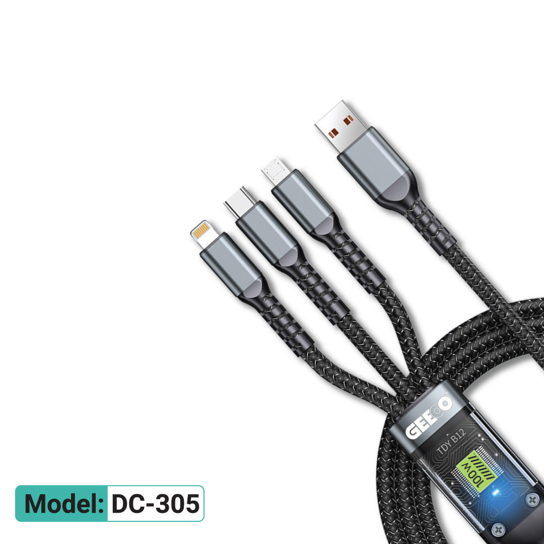 Geeoo DC-305 Multiport Charging Cable