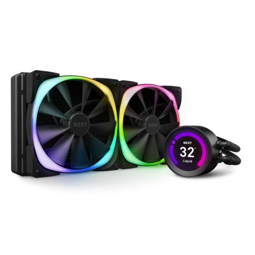 NZXT Kraken Z63 RGB 280mm All-In-One Liquid CPU Cooler With LCD Display