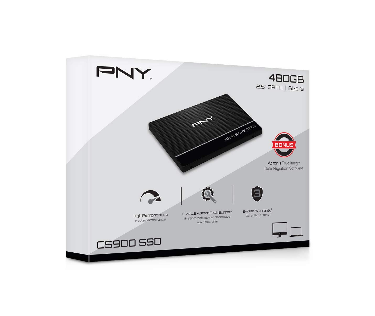 PNY 480GB (CS900) Solid State Drive