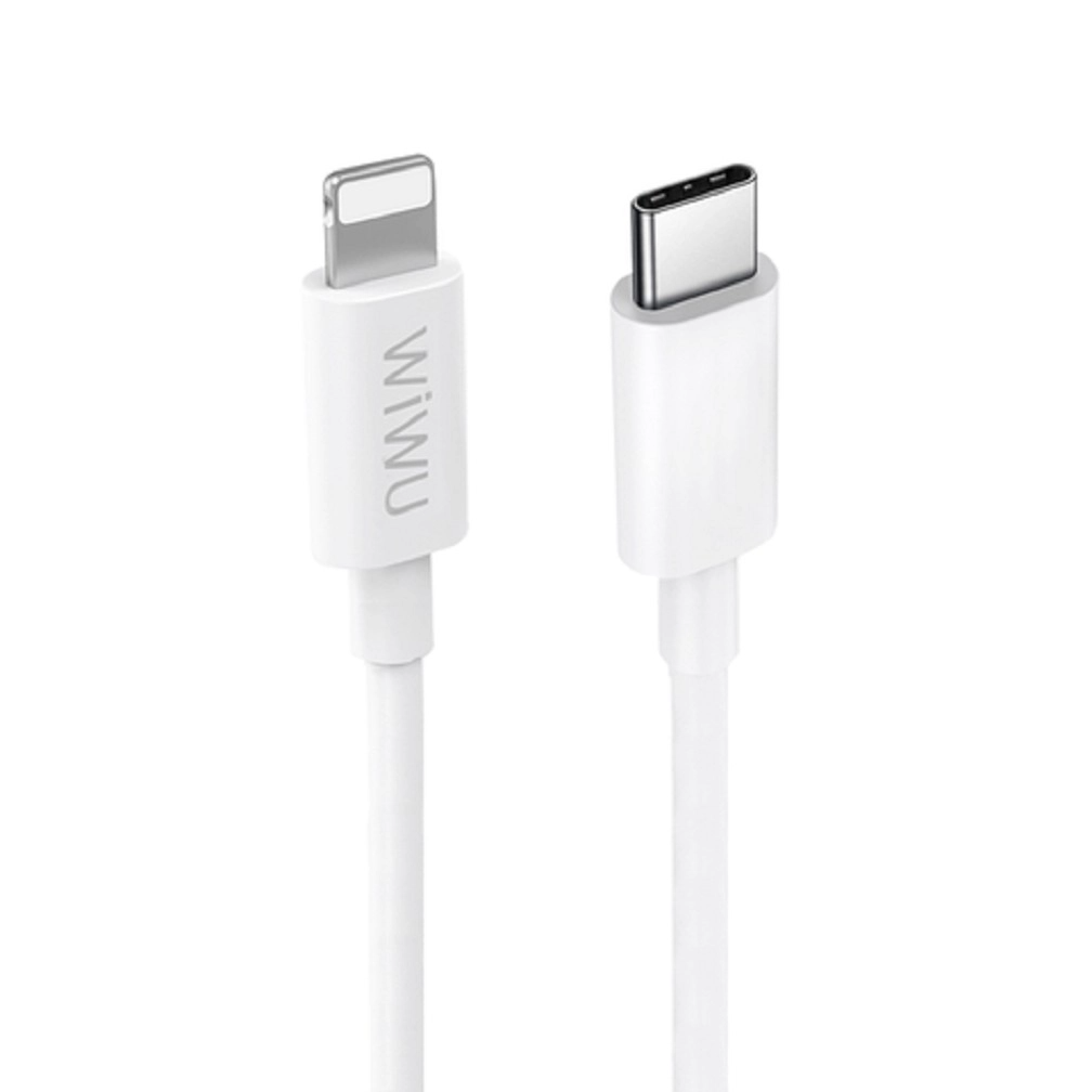 WIWU G90 20W Fast Charging USB-C To Lightning Cable 1.2m - White