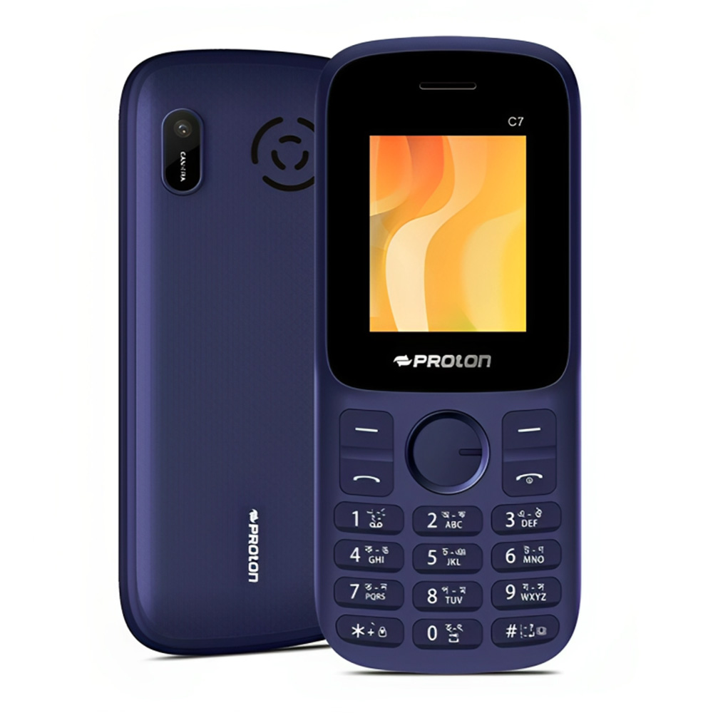 Proton C7 Dual Sim Phone Blue