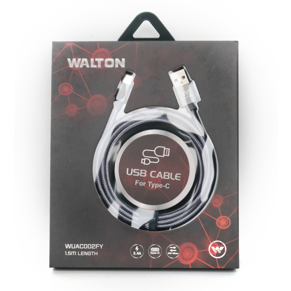 Walton WUACOO2FY Type C Charging Cable