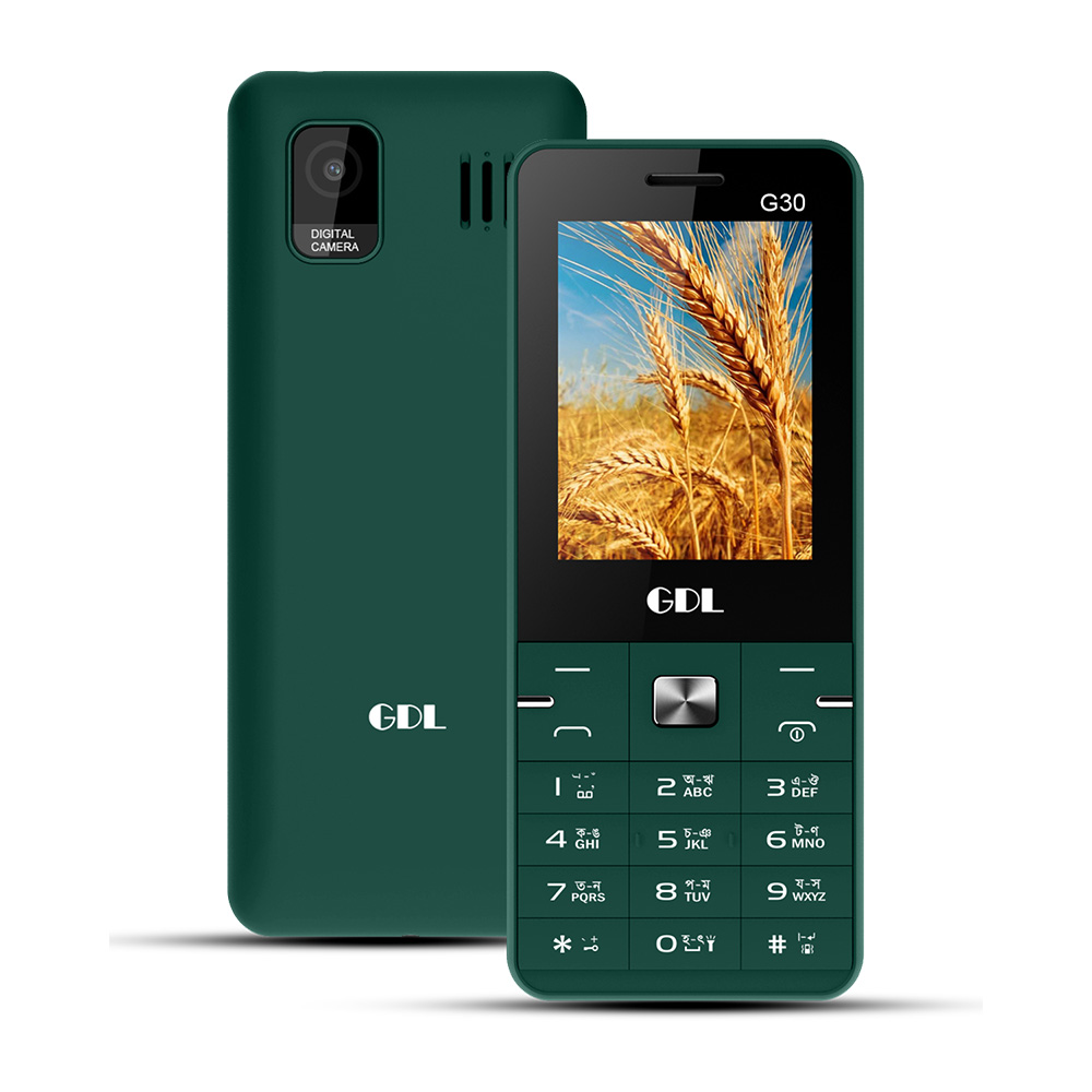 GDL G30 Dual Sim Phone (Free Remax RW 106 Earphone)