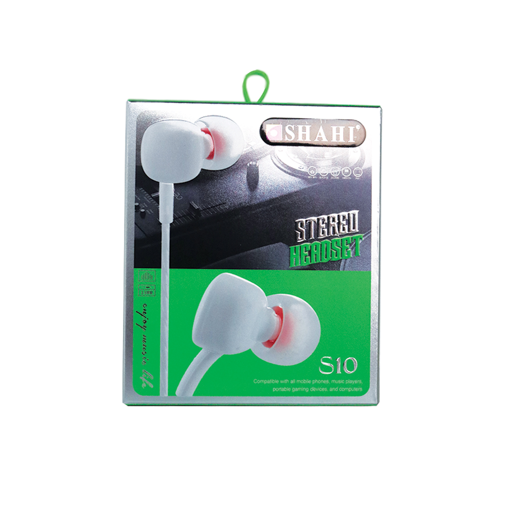 Shahi S10 Wired Earphone (Black)