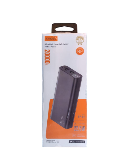 Excel EP-02 20000 mAh Powerbank