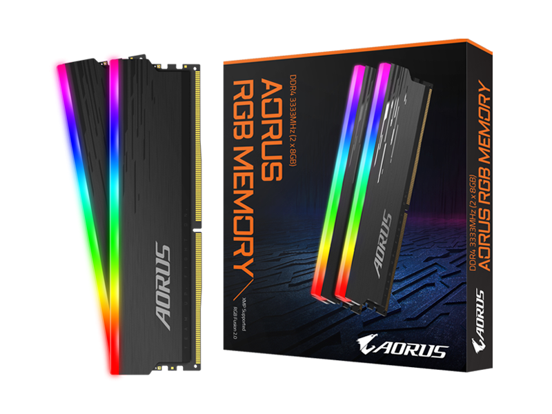 AORUS RGB Memory DDR4 16GB (2x8GB) 3333MHz