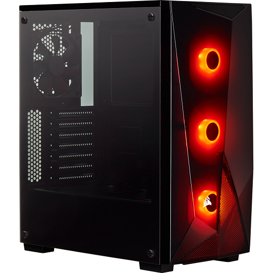Corsair Carbide Series SPEC-DELTA RGB Tempered Glass Mid-Tower ATX Gaming Case — Black