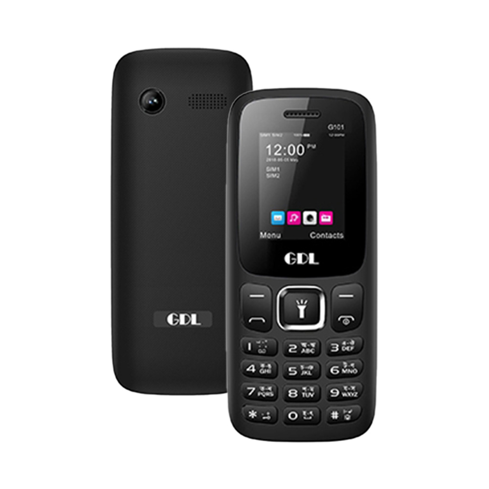 GDL G101 Dual Sim Phone (Free Remax RW 106 Earphone)
