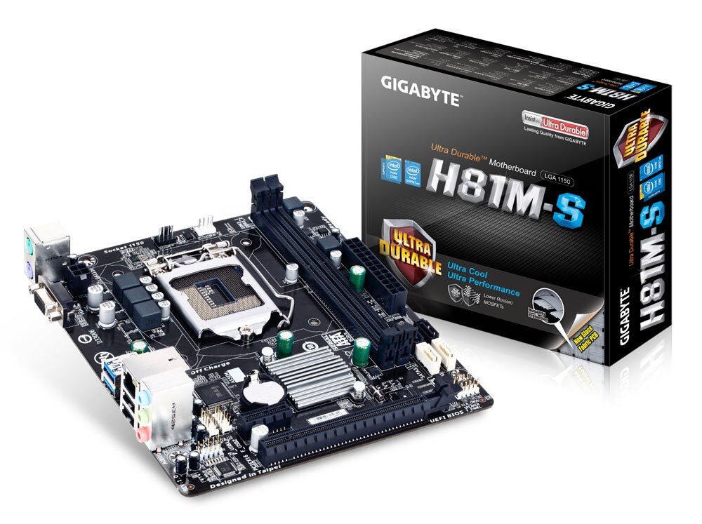 GIGABYTE GA-H81M-S Motherboard