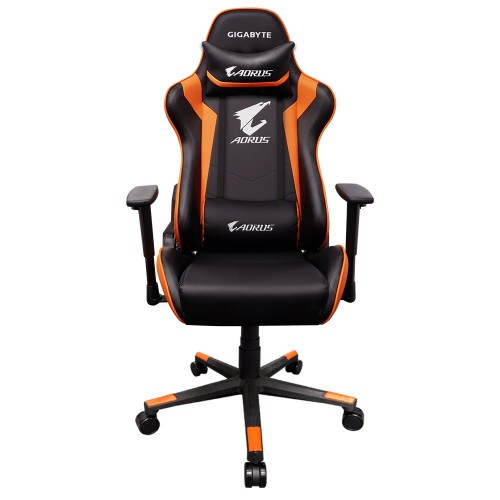 Gigabyte Aorus AGC300 Gaming Chair with Lumbar Cushion And Headrest