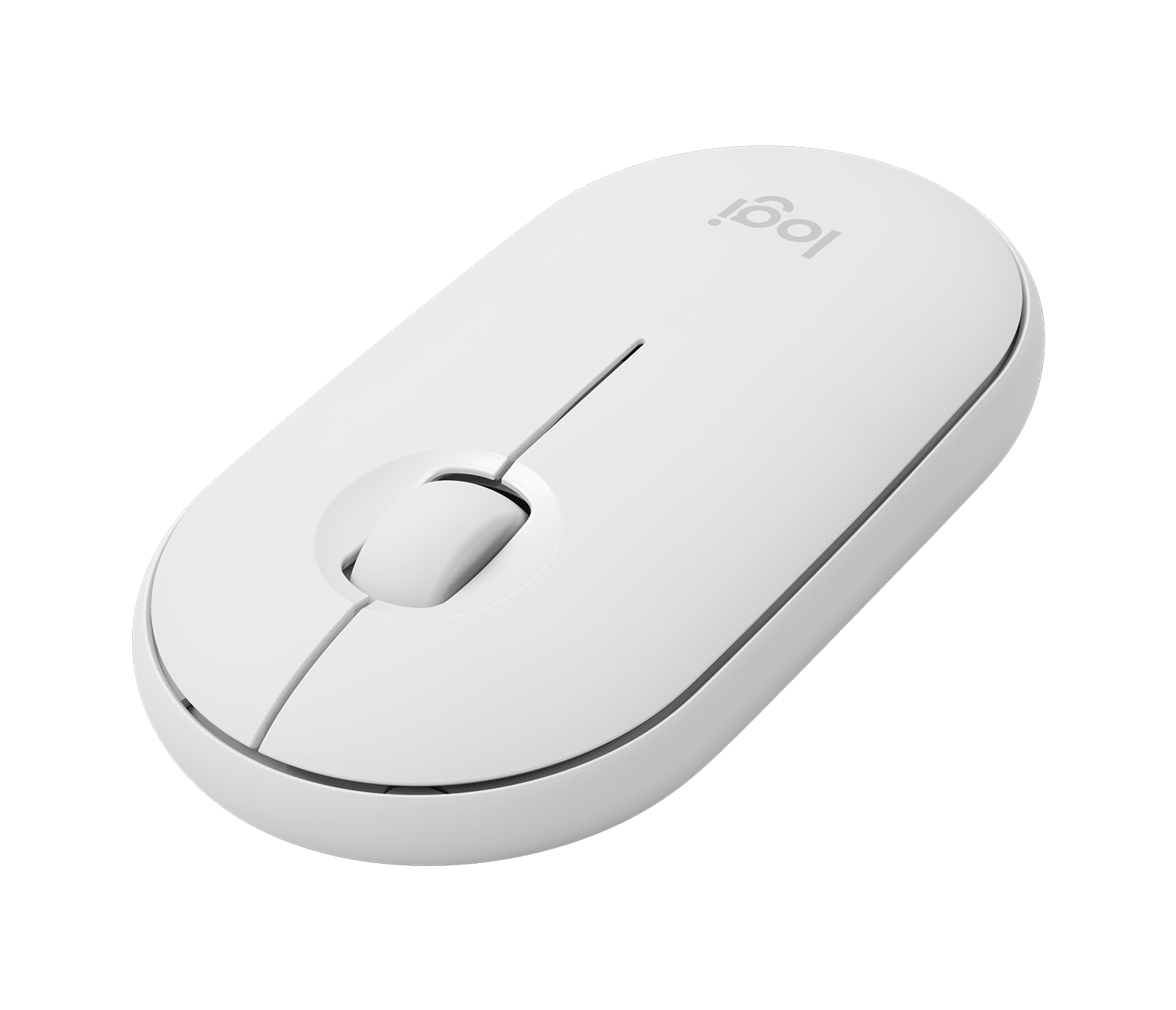 Logitech M350 Pebble Wireless Mouse Off-white (910-005600)