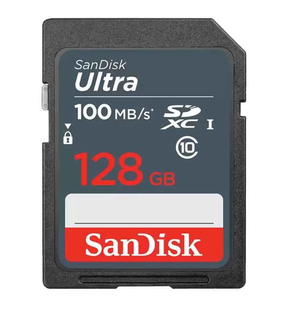Sandisk Ultra SDUNR 128GB SDXC UHS-I Class 10 Memory Card #SDSDUNR-128G-GN3IN