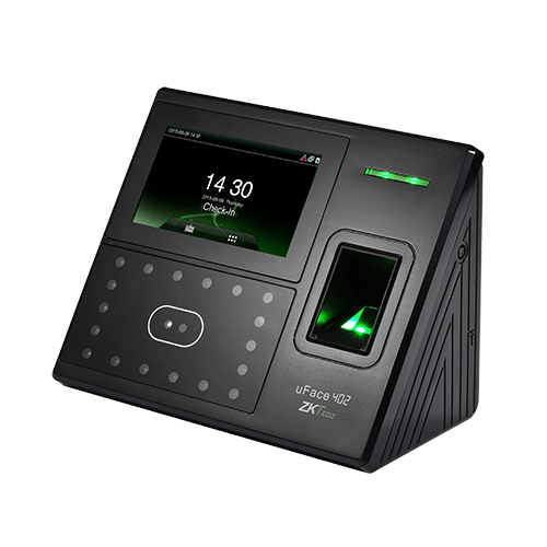 ZKTeco uFace 402 Multi-Biometric Time Attendance and Access Control Terminal