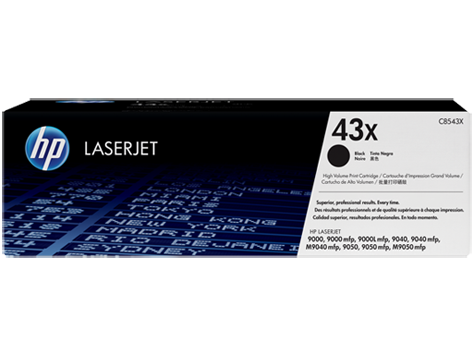 HP 43X High Yield Black Original LaserJet Toner Cartridge