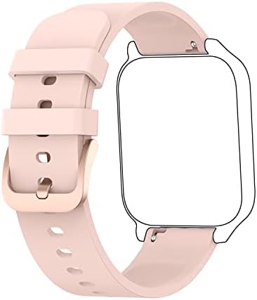 22mm Pink Gripped Smartwatch belt