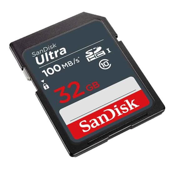 Sandisk Ultra SDUNR 32GB SDHC UHS-I Class 10 Memory Card #SDSDUNR-032G-GN3IN