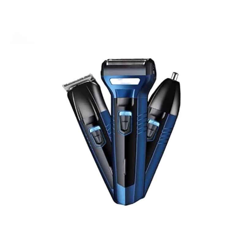 KM-6330 3 In 1 Hair Trimmer Grooming Kit