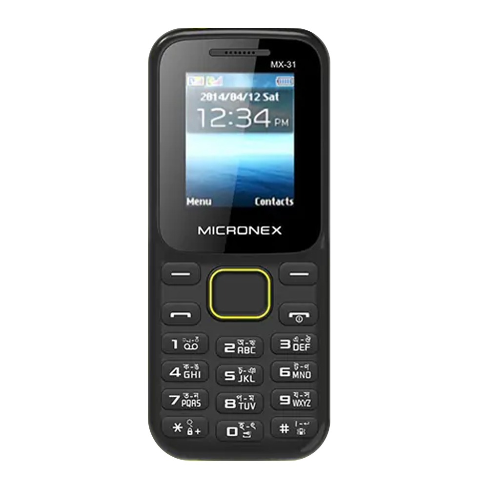 Micronex MX-31+ Dual Sim Phone (Black)