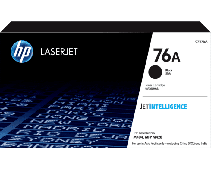 HP 76A Original LaserJet Black Toner