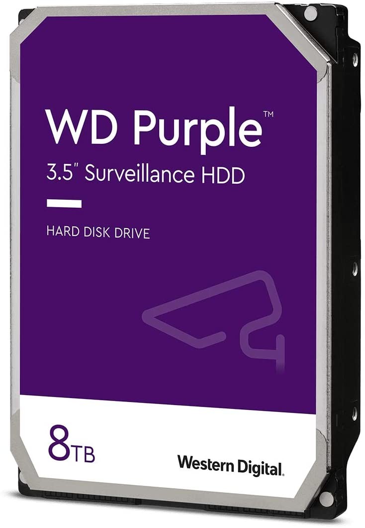 Western Digital Surveillance Hard Drive Purple 8TB | WD84PURZ